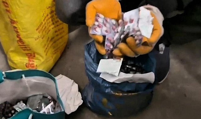 Batman'da oto lastiklerinin içinde yüzlerce uyuşturucu hap ele geçirildi