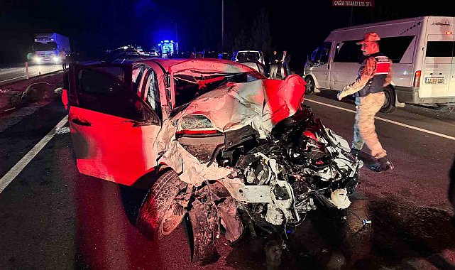 Batman'da zincirleme trafik kazası: 5 kişi yaralandı, 2 büyükbaş hayvan telef oldu