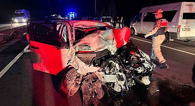 Batman'da zincirleme trafik kazası: 5 kişi yaralandı, 2 büyükbaş hayvan telef oldu