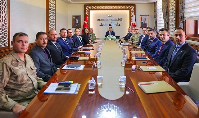 Bayburt'ta 'Genişletilmiş İl Güvenlik ve Asayiş Koordinasyon Toplantısı' gerçekleştirildi