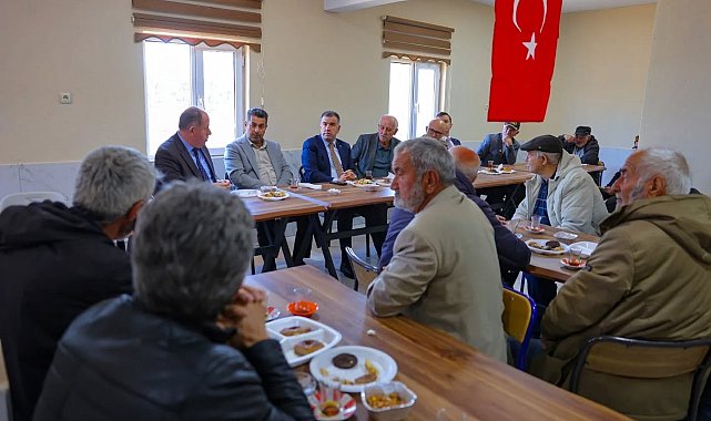 Bayburt'ta köy sakinleriyle buluşmalar devam ediyor