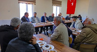 Bayburt'ta köy sakinleriyle buluşmalar devam ediyor