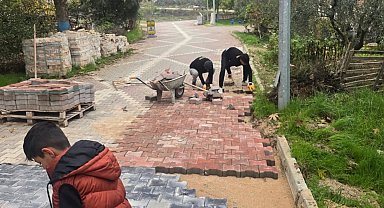 Bayırköy'de bakım ve onarım çalışmaları ile yollar daha güvenli hale getiriliyor