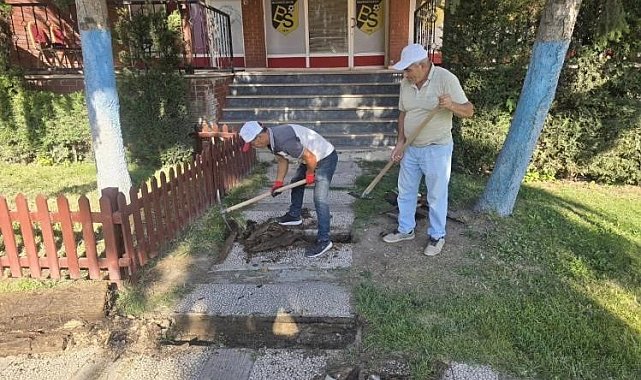 Bayırköy'de bakım ve onarım çalışmaları sürüyor