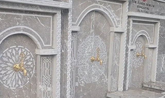 Bayırköy'ün tarihi çeşmeleri yenilendi