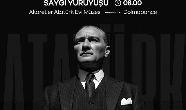 Beşiktaş Belediyesi, 10 Kasım'da saygı yürüyüşü ile Atatürk'ü anacak