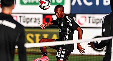 Beşiktaş, günü çift antrenmanla tamamladı