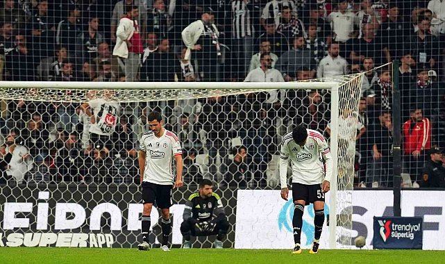 Beşiktaş'ın son 5 maçta 1 galibiyeti bulunuyor