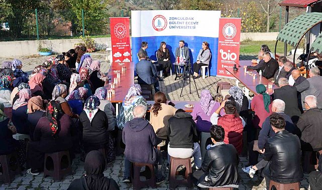 BEUN Bilim Kafe Söyleşileri Köy Halkıyla Buluştu: "Kadına Yönelik Şiddete Hayır"