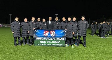 Bilecik futbol hakemleri sezonu Gölpazarı'nda başlattı