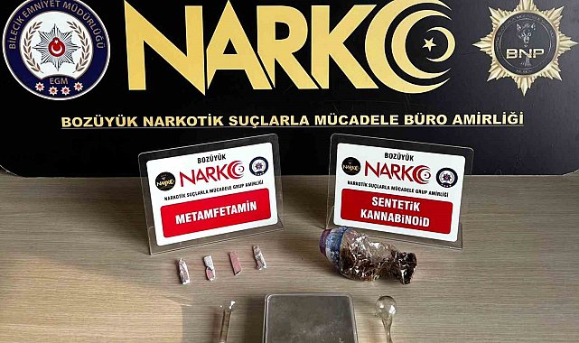 Bilecik'te 3 adrese eş zamanlı uyuşturucu operasyonu