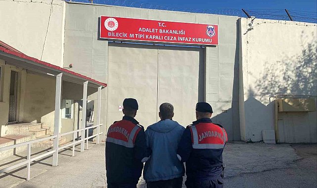 Bilecik'te 3 yıl 9 ay hapis cezası bulunan şahıs jandarma tarafından yakalandı