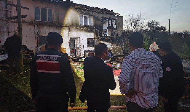 Bilecik'te ev yangını kontrol altına alındı