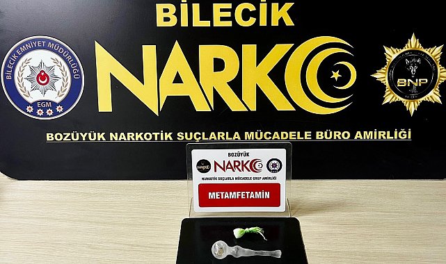 Bilecik'te uyuşturucu operasyonu: 1 şüpheli yakalandı