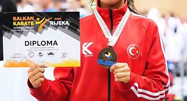 Bilecikli Sporcu Elif Azra Yıldırım Balkan üçüncüsü oldu