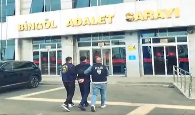 Bingöl'de 33 yıl kesinleşmiş hapis cezası bulanan zanlı yakalandı