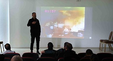 Bingöl'de dezavantajlı bireylere yangın ve afet farkındalık eğitimi verildi