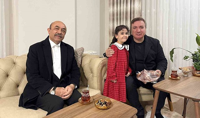 Bir çocuğun samimiyeti: Vali Aydoğdu Beyza'nın misafiri oldu