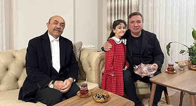 Bir çocuğun samimiyeti: Vali Aydoğdu Beyza'nın misafiri oldu