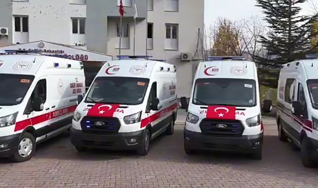 Bitlis'in acil sağlık filosu 7 yeni ambulansla güçlendi