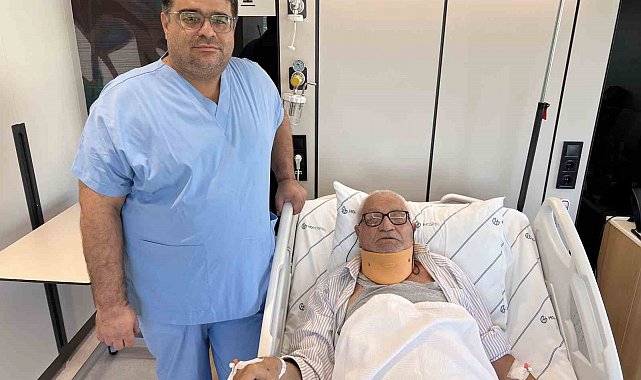 Boyun omuriliğindeki daralma ameliyatı: Yaşlı hasta yeni teknikle ertesi gün sağlığına kavuştu