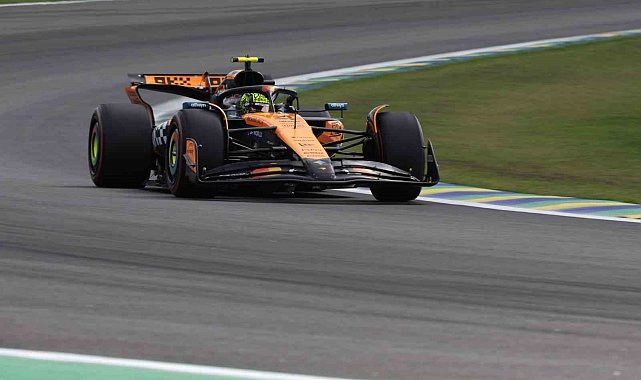 Brezilya Grand Prix'sinde zafer Lando Norris'in