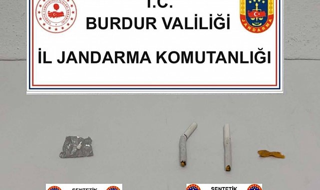 Burdur'da uyuşturucu operasyonu: 4 gözaltı