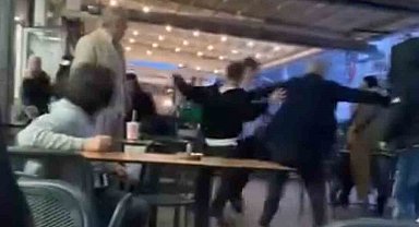 Bursa'da gençlerin meydan muhaberesi kamerada
