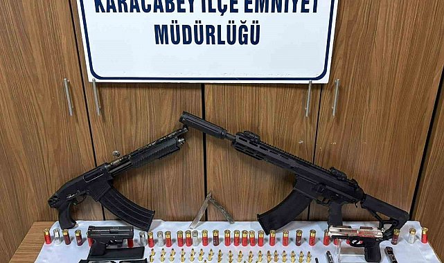 Bursa'da silah satıcılarına operasyon