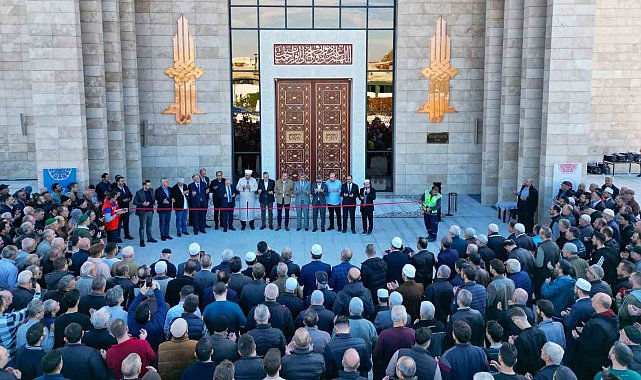 Bursa'da Yeni DOSAB Camii açıldı