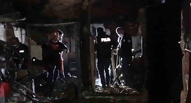 Bursa'daki ev yangınında kaybolan yaşlı adamın cansız bedeni bulundu