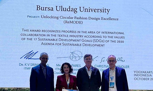 BUÜ'lü akademisyene büyük ödül