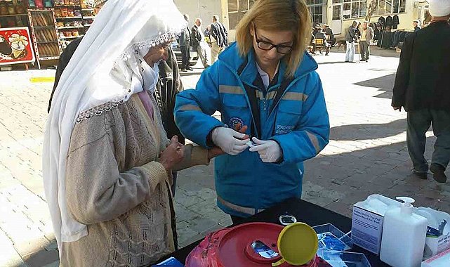Büyükşehir'den 13 ilçede ücretsiz Diyabet taraması