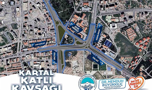 Büyükşehir'in Kartal Kavşağı Projesi ile yeni bir dönem başlıyor