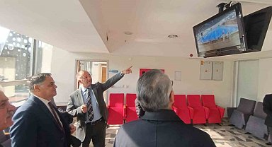 Çakmur kurmaylarına tesisleri gezdi