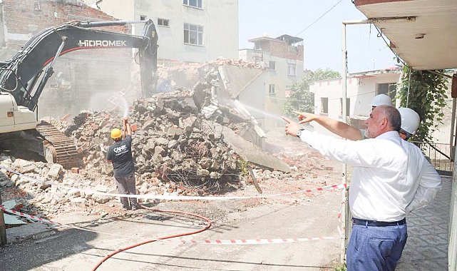 Canik'te dönüşüm: 741 bina yıkılıyor