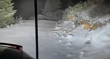 Çankırı'da kar yağışı etkili oldu