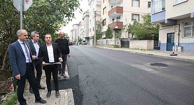 Çayırova'da 3 mahallede yol yenileme çalışması