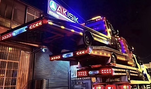 Çekici şovu ceza getirdi