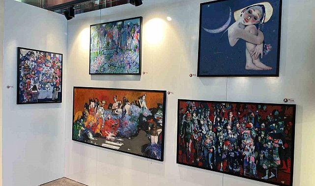 Cengiz Aytmatov Enstitüsü, İstanbul'da "Ulu Bozkırın Ruhu" adlı resim sergisi düzenledi