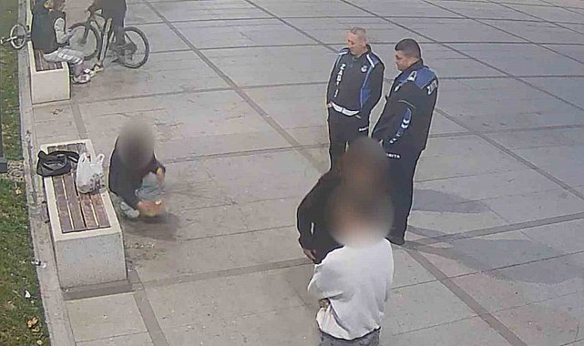 Çevreyi kirletenler, süpürmeden kalkamadı