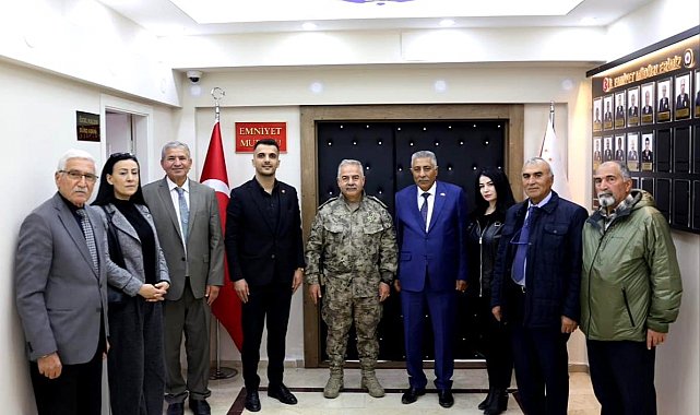 CHP Iğdır İl Başkanı Nizamettin Ada'dan Emniyet Müdürü Turgay'a ziyaret