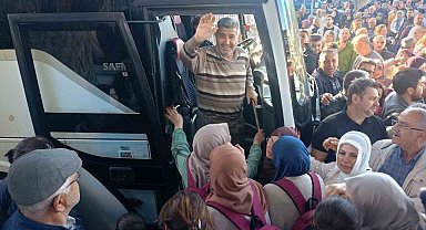 Çineli umreciler kutsal topraklara uğurlandı