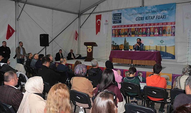 Cizre'de Kitap Fuarı yoğun ilgi gördü, stantlar doldu taştı