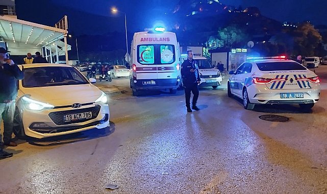 Çorum'da otomobil ile motosiklet çarpıştı: 1 yaralı