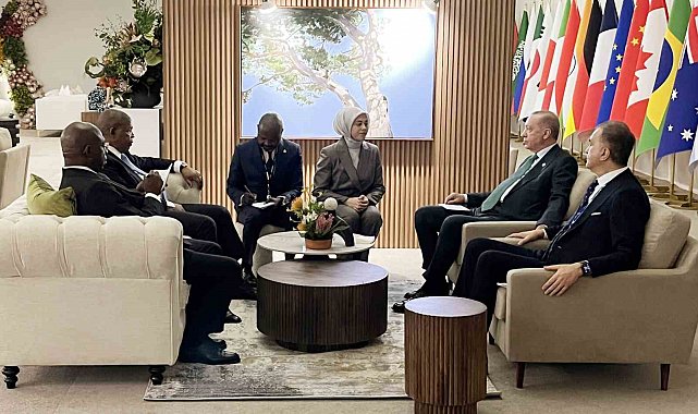 Cumhurbaşkanı Erdoğan, MIKTA liderleriyle bir araya geldi