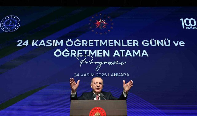 Cumhurbaşkanı Erdoğan: "Büyürken çocuklarımıza ve gençlerimize bizim yaşadığımız dünyayı empoze ederek bir yere varamayız"