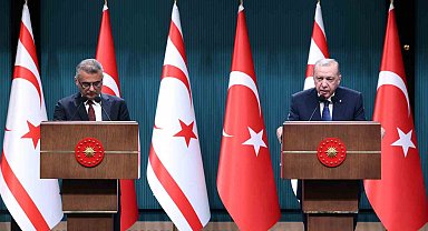 Cumhurbaşkanı Erdoğan: "Kıbrıs meselesine en gerçekçi çözümün Ada'da iki devletin bir arada var olmasından geçtiğine inanıyoruz"