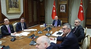 Cumhurbaşkanı Erdoğan, Ukrayna konusunda Gönüllüler Koalisyonu Liderler Zirvesi'nin çevrimiçi toplantısına katıldı