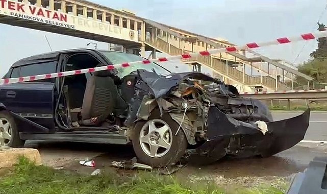 D-650'deki kazada ağır yaralanan kadın hayatını kaybetti